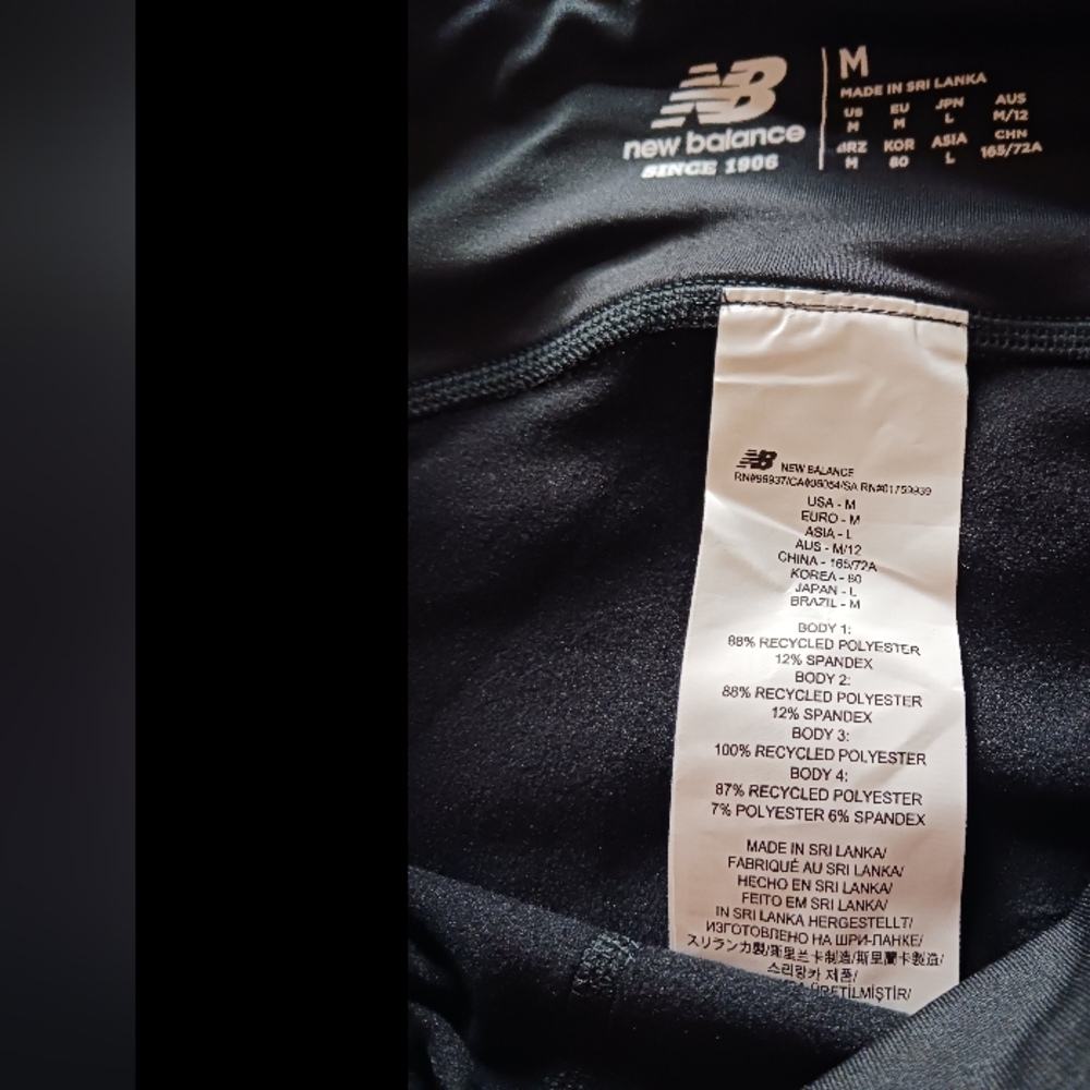 NWT New Balance Running High Rise Tight - Picture 7 of 13